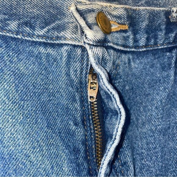 Wrangler light Blue Jeans Regular Fit size 38 x 30 pockets belt loop casual - Picture 6 of 13